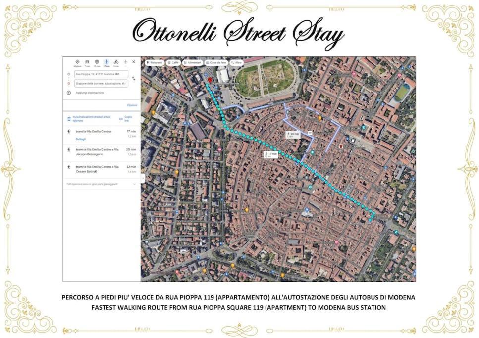 Ottonelli Street Stay- Wifi Fibra Free Tra Storchi & Centro Storico Modena Luaran gambar